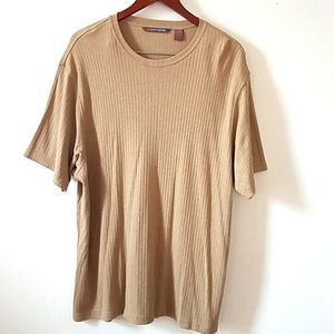 John Henry short sleeve t-shirts, Tan, XL